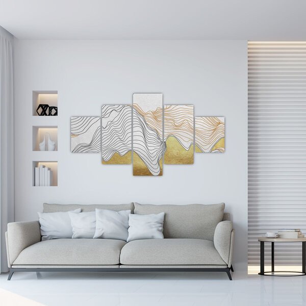 Obraz - Dekor III. (125x70 cm)