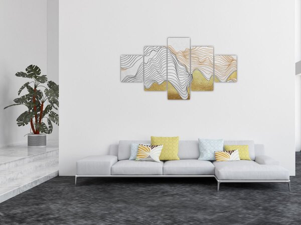 Obraz - Dekor III. (125x70 cm)