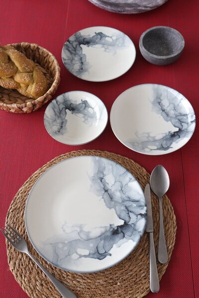 ASIR Porcelánová jídelní souprava 24 ks MARBLE