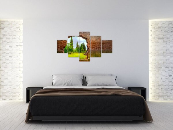 Obraz - Zahrada Eden (125x70 cm)