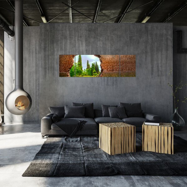 Obraz - Zahrada Eden (170x50 cm)