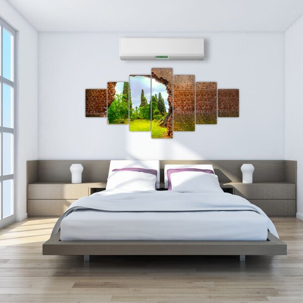 Obraz - Zahrada Eden (210x100 cm)