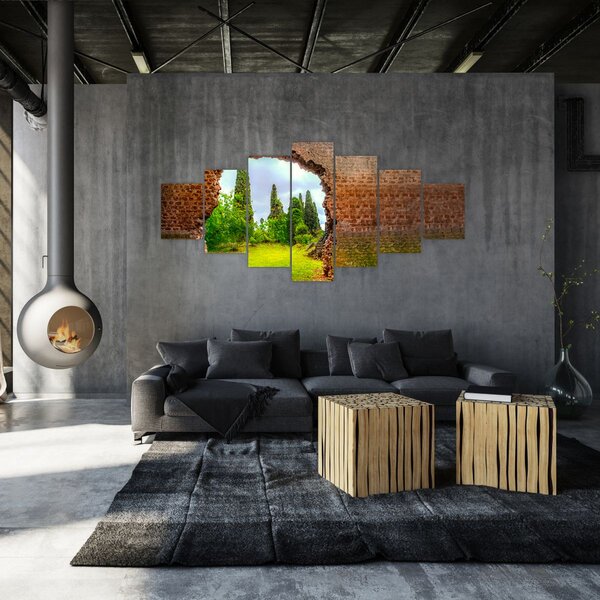 Obraz - Zahrada Eden (210x100 cm)