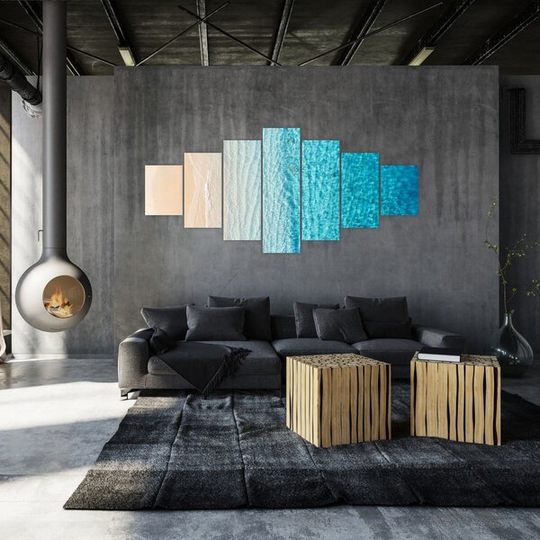 Obraz - Pláž (210x100 cm)