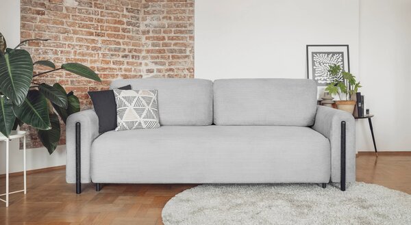 Pohovka s úložným prostorem FIORELLA 2 - šedá