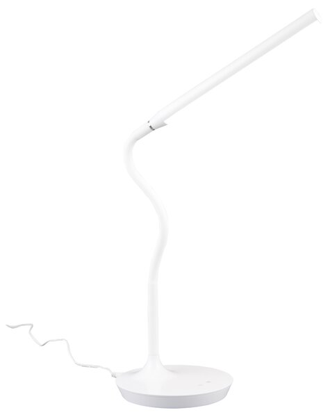 Stolní LED lampa TORO bílá
