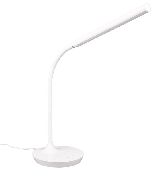 Stolní LED lampa TORO bílá
