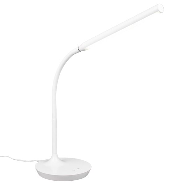 Stolní LED lampa TORO bílá