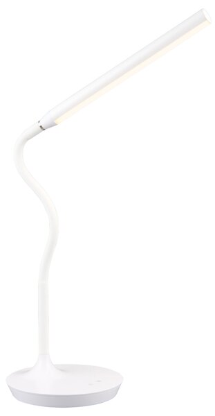 Stolní LED lampa TORO bílá