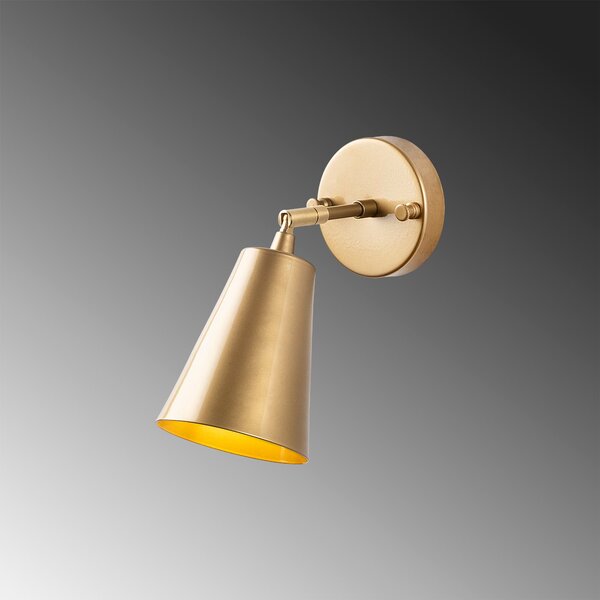 ASIR Nástěnná lampa EVANDER zlatá