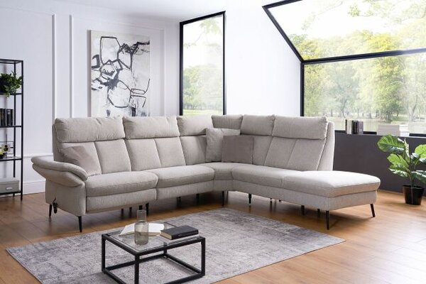 Sedací souprava SALMA_rohová "L"_Sneak beige
