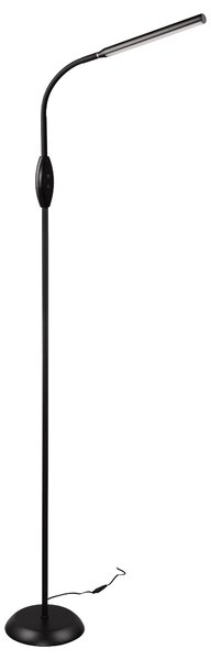 Stojací LED lampa TORO černá