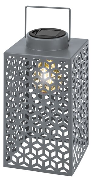 Livarno® Solární LED svítidlo, 24,5 cm (šedá) (100401384001)