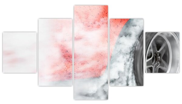 Obraz - Závodní auto (125x70 cm)