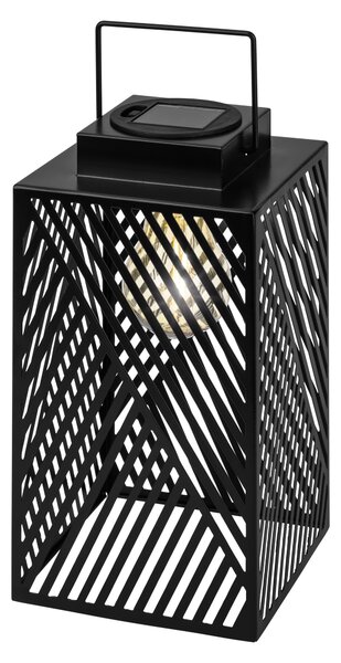 Livarno® Solární LED svítidlo, 24,5 cm (černá) (100401384002)