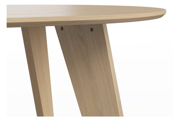 Jídelní stůl s deskou v dubovém dekoru v přírodní barvě 100x180 cm Lago – TemaHome