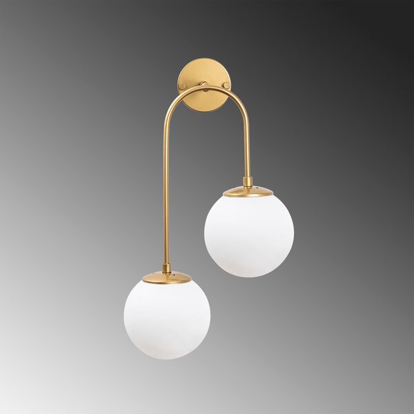 ASIR Nástěnná lampa JEWEL zlatá