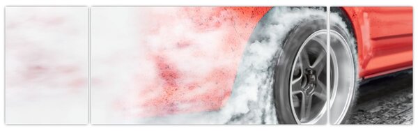 Obraz - Závodní auto (170x50 cm)