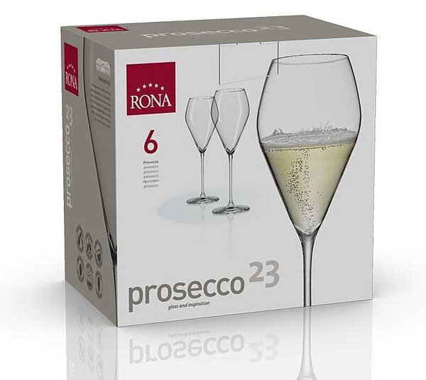 Rona Sklenice na prosecco UNIVERSAL 230 ml 6 ks