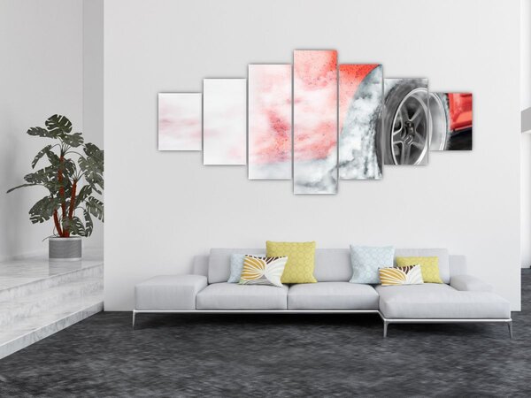 Obraz - Závodní auto (210x100 cm)