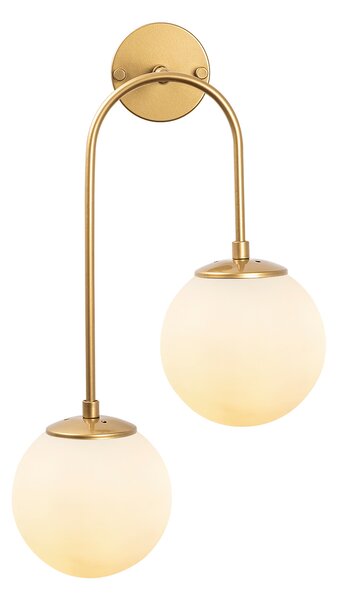 ASIR Nástěnná lampa JEWEL zlatá