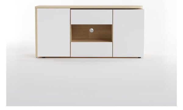 Pracovní stůl s deskou v dubovém dekoru 48x159 cm Tango – TemaHome