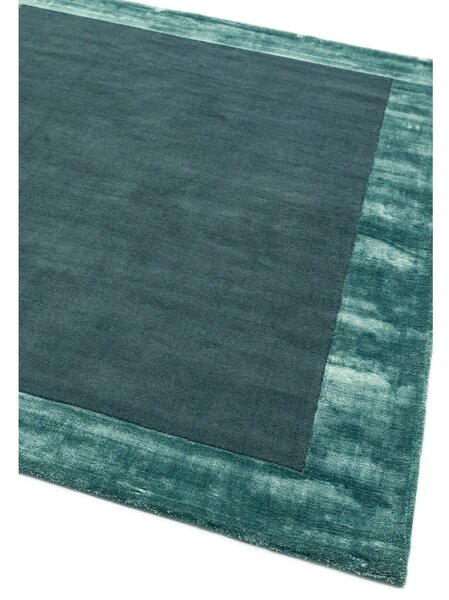 Ručně tkaný koberec s příměsí vlny v petrolejové barvě 160x230 cm Ascot – Asiatic Carpets