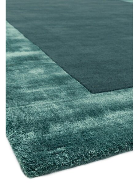 Ručně tkaný koberec s příměsí vlny v petrolejové barvě 160x230 cm Ascot – Asiatic Carpets