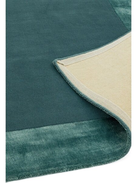 Ručně tkaný koberec s příměsí vlny v petrolejové barvě 160x230 cm Ascot – Asiatic Carpets