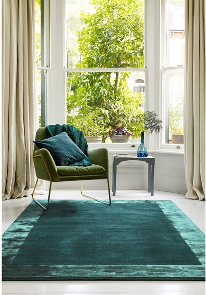 Ručně tkaný koberec s příměsí vlny v petrolejové barvě 160x230 cm Ascot – Asiatic Carpets