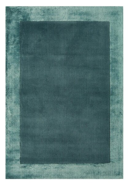 Ručně tkaný koberec s příměsí vlny v petrolejové barvě 160x230 cm Ascot – Asiatic Carpets