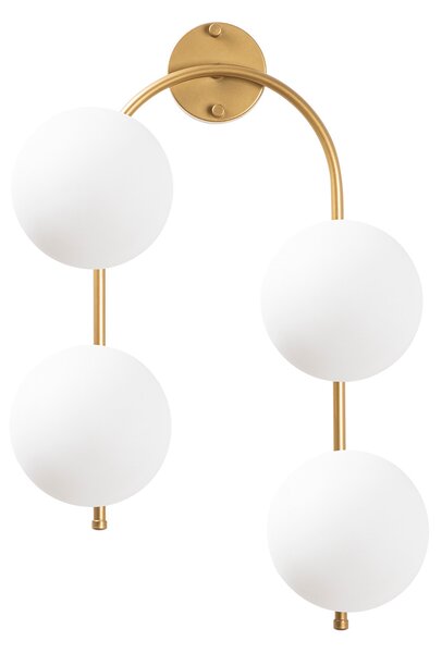 ASIR Nástěnná lampa JEWEL zlatá