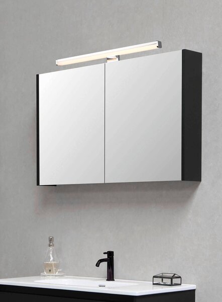 Nástěnné LED svítidlo LINO stříbrná