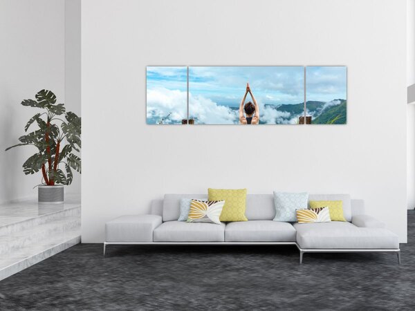 Obraz - Jóga (170x50 cm)