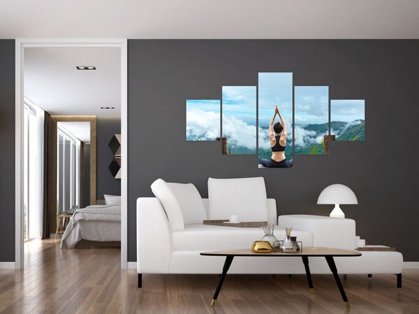 Obraz - Jóga (125x70 cm)
