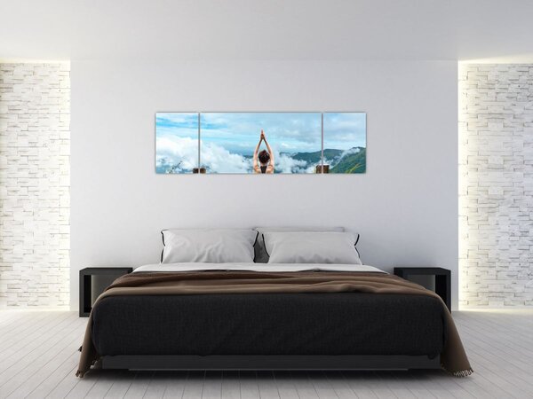 Obraz - Jóga (170x50 cm)