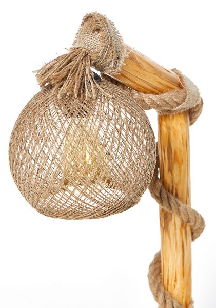ASIR Stojací lampa CANATA přírodní