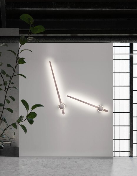 LED nástěnné svítidlo Kedo 100 hnědá