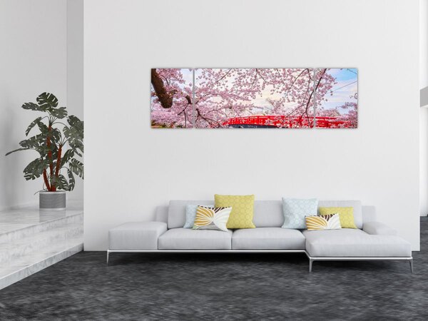 Obraz - Hirosaki, Japonsko (170x50 cm)