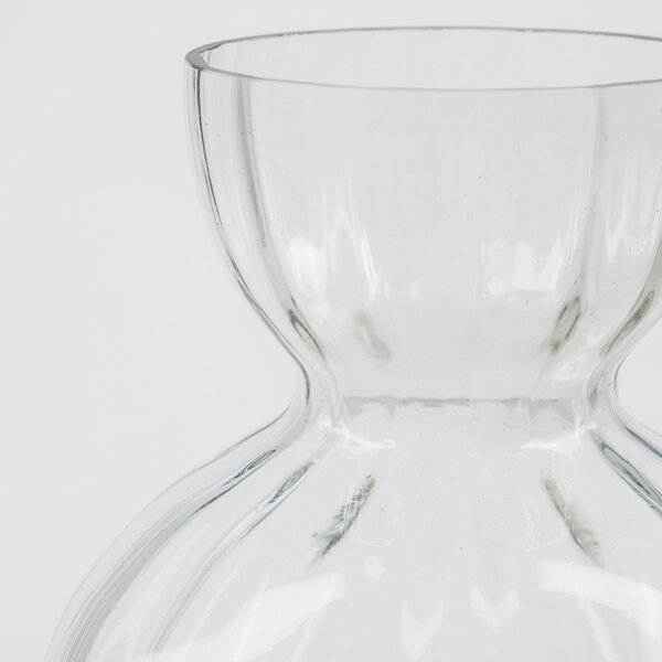 Skleněná váza Bud Clear 14 cm