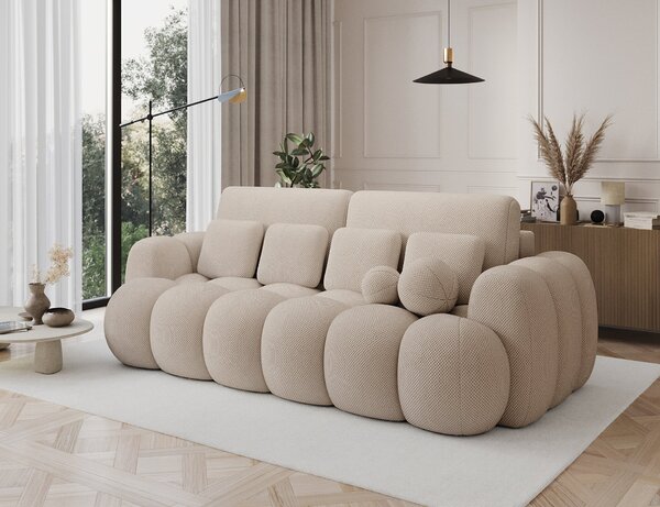 Designová pohovka do obýváku ISEN - slonová kost