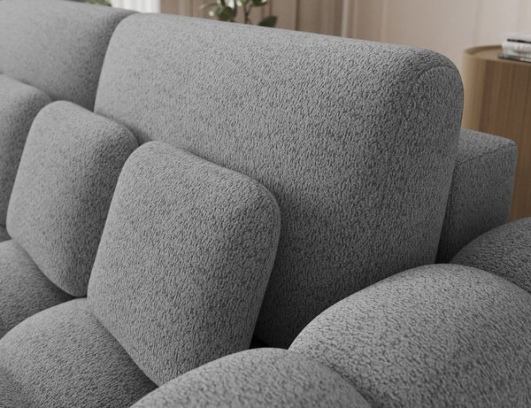 Designová pohovka do obýváku ISEN - šedá