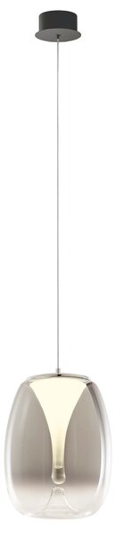 Redo Závěsné LED svítidlo DROP ø 270mm, 15W Barva: Chrom