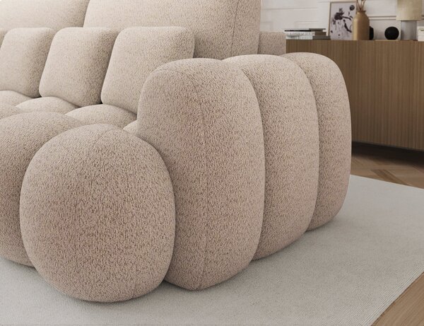 Designová pohovka do obýváku ISEN - béžová