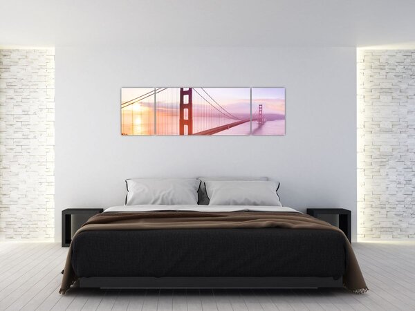 Obraz - San Francisco (170x50 cm)