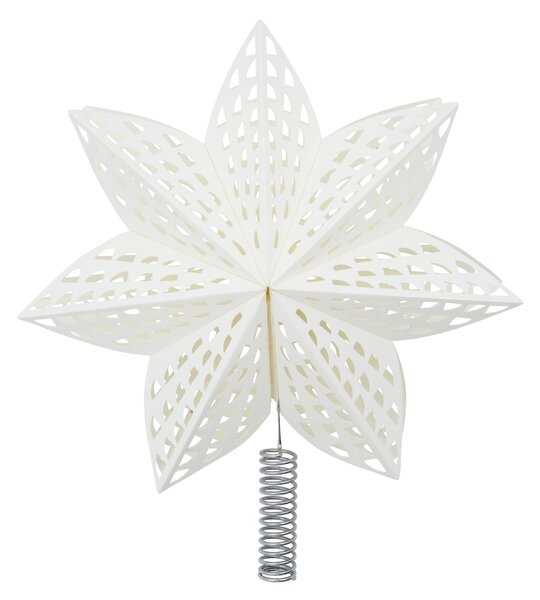 Vánoční ozdoba / špice na stromeček Gint White 30 cm