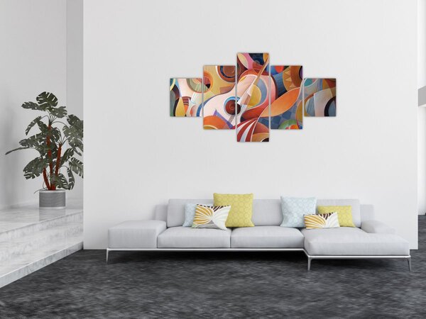Obraz - Hudební abstrakt (125x70 cm)