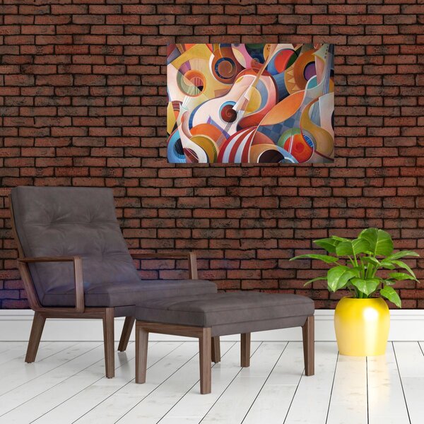 Obraz - Hudební abstrakt (70x50 cm)