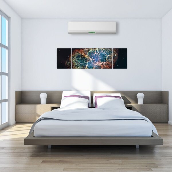 Obraz - Krabí mlhovina (170x50 cm)