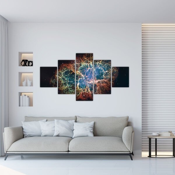 Obraz - Krabí mlhovina (125x70 cm)